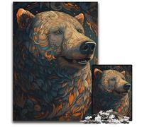 Polar Bear Mythical Land Puzzles for 1000Piece Challenging Puzzles Perfect for Family Gatherings Birthdays Holidays 1000 PCS(38x26cm)