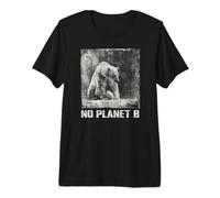 Polar Bear, No Planet B, Environmental Protection, icebaer Premium T-Shirt