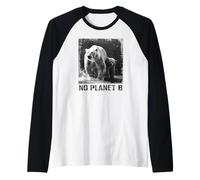 Polar Bear, No Planet B, Environmental Protection, icebear Raglan Baseball Tee