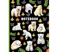 Polar Bear Notebook: Blank Lined Journal to Write in for Polar Bear Lovers Vol 2