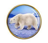 Polar Bear Pin Badge