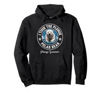 Polar Bear Plunge Survivor Winter Adventurers Ice Bear Pullover Hoodie