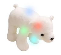 Polar Bear Plush Animal, Polar - Polar Bear Plush Toys with LED Lights,Doll Doll Hugging Oread Decoration Home, Night Light Cute Decor for Boys Girls