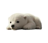 Polar Bear Plush Animal Toy, Emotional Soft Companion for Birthday Adults Sleeping at Home
