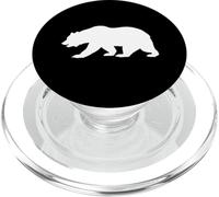 Polar Bear Pocket Awesome Bear PopSockets PopGrip for MagSafe