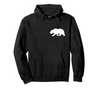 Polar Bear Pocket Awesome Bear Pullover Hoodie