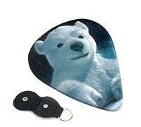 Polar bear Printed Guitar pick Guitar Plectrums for Acoustic Guitar Electric Guitar Bass Guitar - Guitar Accessories - 6 Pack 0.96mm