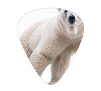 Polar Bear Printed pick set - 12 pieces, thin, medium and thick guitar picks, suitable for guitar, bass, electric guitar and ukulele