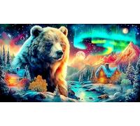 polar-bear Recycled Paper Jigsaw Puzzle 1000 Pieces Great Gift Idea Educational Games for The Whole for Women, Gifts for Men 70x50cm/1000pcs
