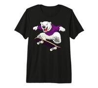 Polar Bear Skater Premium T-Shirt