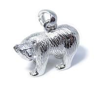 Polar Bear sterling silver pendant .925 x 1 Big Bears pendants