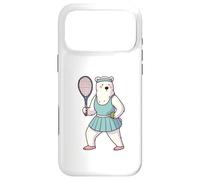 Polar Bear Tennis Club Animals Sports Tournament Case for iPhone 17 Pro Max