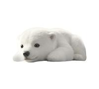 Polar Bear Toy - Texture, Lightweight Build, Gentle Expression, Childhood Comfort Design | for Birthday Surprises Holiday Celebrations Creative Play Preschool Fun Decorative Displays Sleep Time