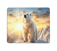 Polar Bear Under The Sunshine Multi Size Mouse pad for Office, Study & Play-Mousepad with Strong Adhesion and Thick Comfortable Surface