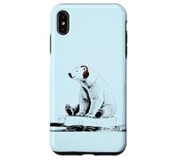 Polar-Bear with Headphones - I need some Space Case for iPhone XS Max