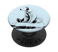 Polar-Bear with Headphones - I need some Space PopSockets Adhesive PopGrip