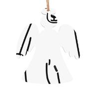 polar bear Wooden Christmas decorations printed wooden decorations suitable for Christmas trees party decorations