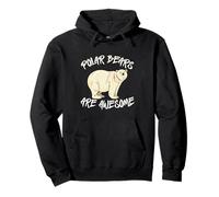 Polar Bears are Awesome, Arctic Animals Gifts, Climate Pullover Hoodie