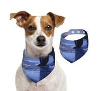 Polar Bears Foraging Dog Bandana, Adjustable for Boys and Girls,Suitable for Cats and Dogs Pet Accessories