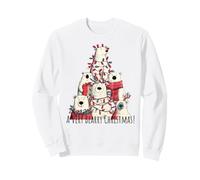 Polar Bears Loves Xmas A Very Bearry Christmas Bear Tree Sweatshirt