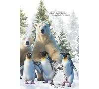 Polar Bears & Penguins: Pocket-Sized Arctic Adventures to Color (Pocket-Sized Coloring Books (6x9 Edition))