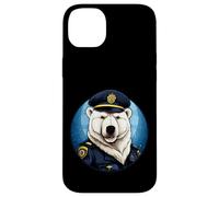 Polar Bears Police Case for iPhone 14 Plus
