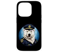 Polar Bears Police Case for iPhone 14 Pro