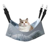 Polar Bears With Horns Printed Pet Hammock - Sleeping Hammock For Cats, Rabbits, Ferrets, Puppies, Small Animals