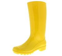 Polar Boot Womens Original Tall Muck Winter Snow Waterproof Rain Wellingtons Boots - Yellow Gloss - UK7/EU40 - BL0289
