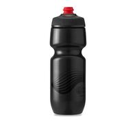 Polar Bottle - Breakaway - 24oz Wave, Charcoal & Black - Insulated Water Bottle for Cycling & Sports, Keeps Water Cooler Longer, Fits Most Bike Bottle Cages