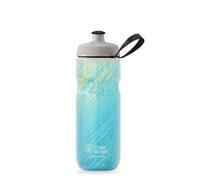 Polar Bottle - Sport Insulated 20oz Nimbus, Seaside Blue & Yellow - Leak Proof Water Bottles Keep Water Cooler 2x Longer than a Regular Reusable Water Bottle