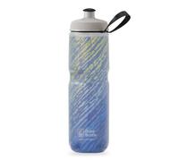 Polar Bottle Sport Insulated Water Bottle - BPA-Free, Sport & Bike Squeeze Bottle with Handle (Nimbus - Moonlight Blue/Gold, 24 oz)