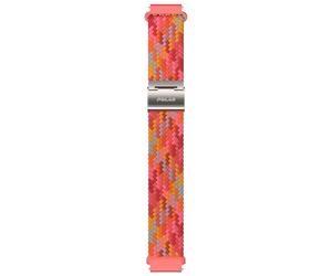 Polar Braided Yarn Red Wristband, 20mm, Size S/L, Comfortable & Stylish Watch Band