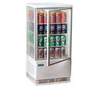 Polar C-Series Energy Efficient Display Fridge White, 68Ltr