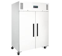 POLAR G-Series Upright Double Door Fridge 1200L White