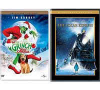 Polar Christmas Grinch Double Feature How the Grinch Stole Christmas Dr. Seuss & Polar Express Holiday 2-Pack
