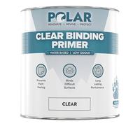 Polar Clear Binding Primer, 2.5 Litres - Water based Acrylic Sealer - Seals & Stabilises, Strong Adhesion, Low VOC