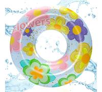 Polar Dip Pool Swimming Rings for Adults - Fun Swimming Pool Ring for Pool Parties, Beach and Outdoor Activities with Pool Floats Tube (Single Pack)