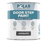 Polar Door Step Paint Anthracite, 750ml - RAL 7016 - Water-Based, Long-Lasting & Scratch Resistant - For Exterior Use