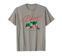 Polar Express Believe Present Box Christmas T-Shirt