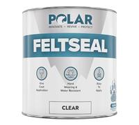 Polar Felt Seal - 500ml, Clear - Waterproof Felt Sealant for Shed Roofs & Garage Roofs - One-Coat Repair - Prevent and Stop Leaks & Cracks - No Primer Needed