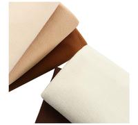 Polar Fleece Anti Pill Fabric, Polyester Soft Plush Sherpa Fleece Upholstery Fabric, for Lining, Earmuffs, Headbands, Jackets, Hoodies, Vests, Sweatpants, 50 * 160cm (Color : Beige)