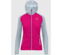 Polar fleece Karpos AMBRIZ. W F-Z HOODIE (INNUENDO/SKYWRITING) Woman