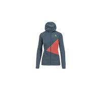Polar fleece Karpos NUVOLAU W FLEECE (VINTAGE INDIGO/HOT CORAL)