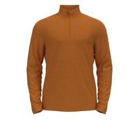 Polar fleece Odlo Mid layer 1/2 zip ROY (honey ginger - monk's robe) Man