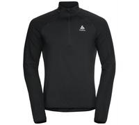 Polar fleece Odlo Mid layer 1/2 zip ZEROWEIGHT (black) Man