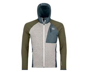 Polar fleece Ortovox FLEECE GP CLASSIC KNIT HOODY M (dark arctic grey) Man