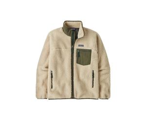 Polar fleece Patagonia M's Classic Retro-X Jkt (Dark Natural w/Basin Green) Man