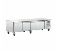 Polar U-Series Four Door Chef Base Counter Fridge - DA464