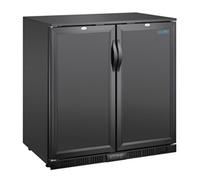 POLAR G-series 850mm Double Door Back Bar Cooler Solid Door 198L